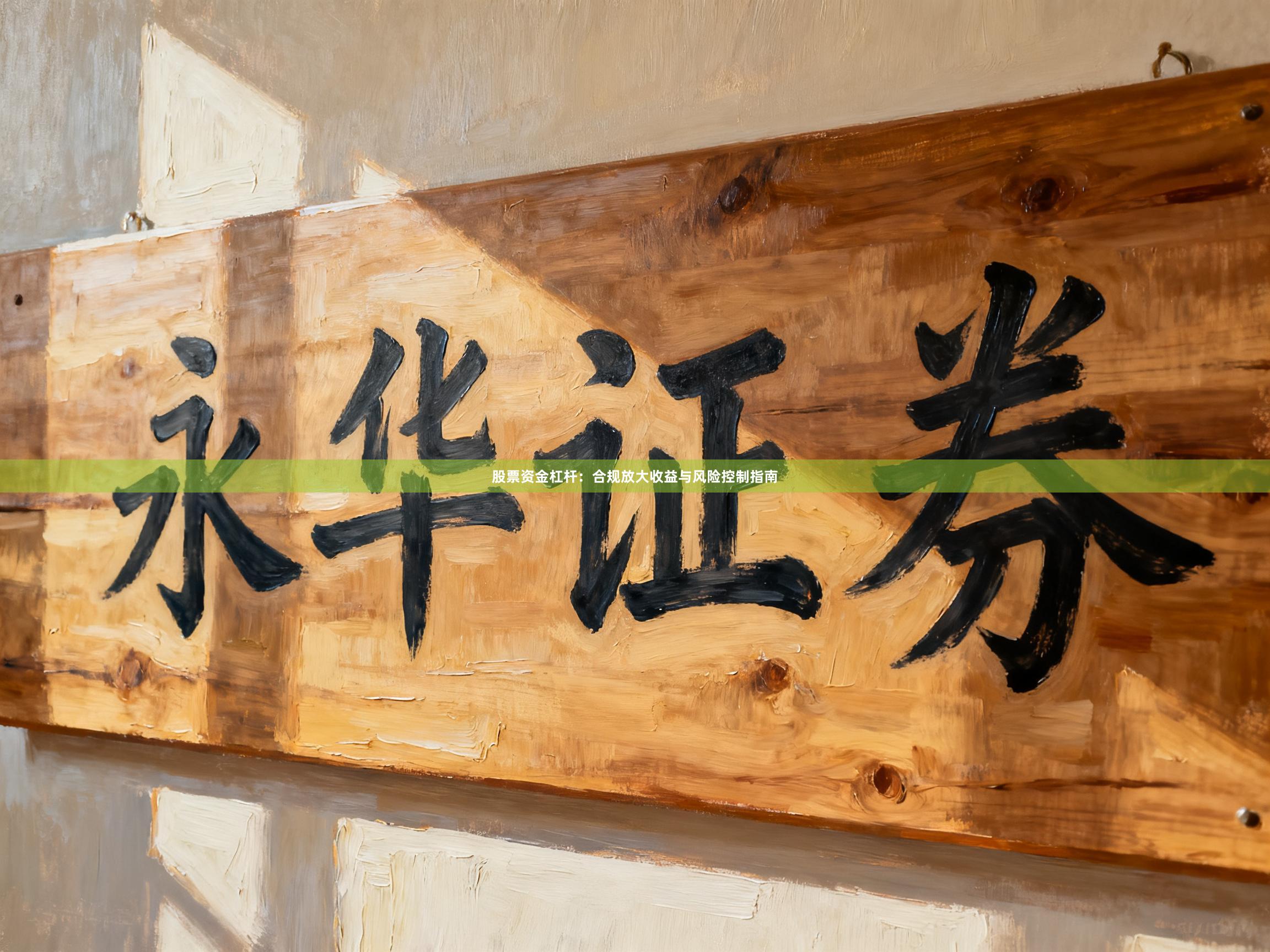 股票资金杠杆：合规放大收益与风险控制指南